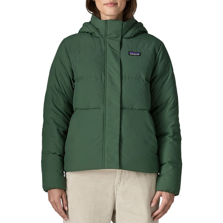 Patagonia Sisar Down Hoodie Jacket - Women's Canopy Green