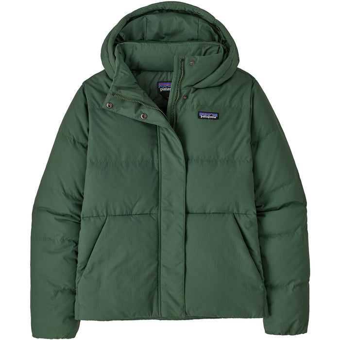 Patagonia Sisar Down Hoodie Jacket - Women's Canopy Green