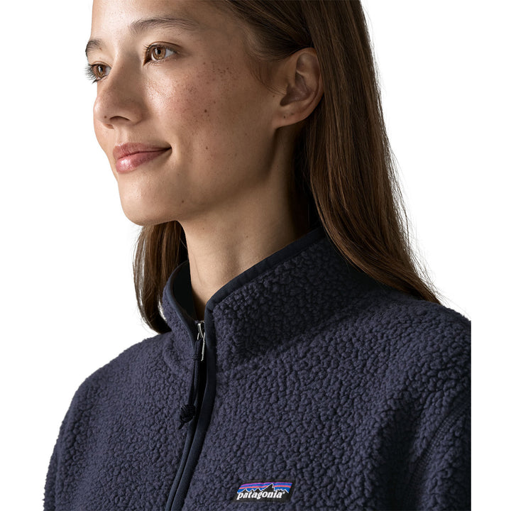 Patagonia Retro Pile Marsupial Pullover - Women's Sunken Blue