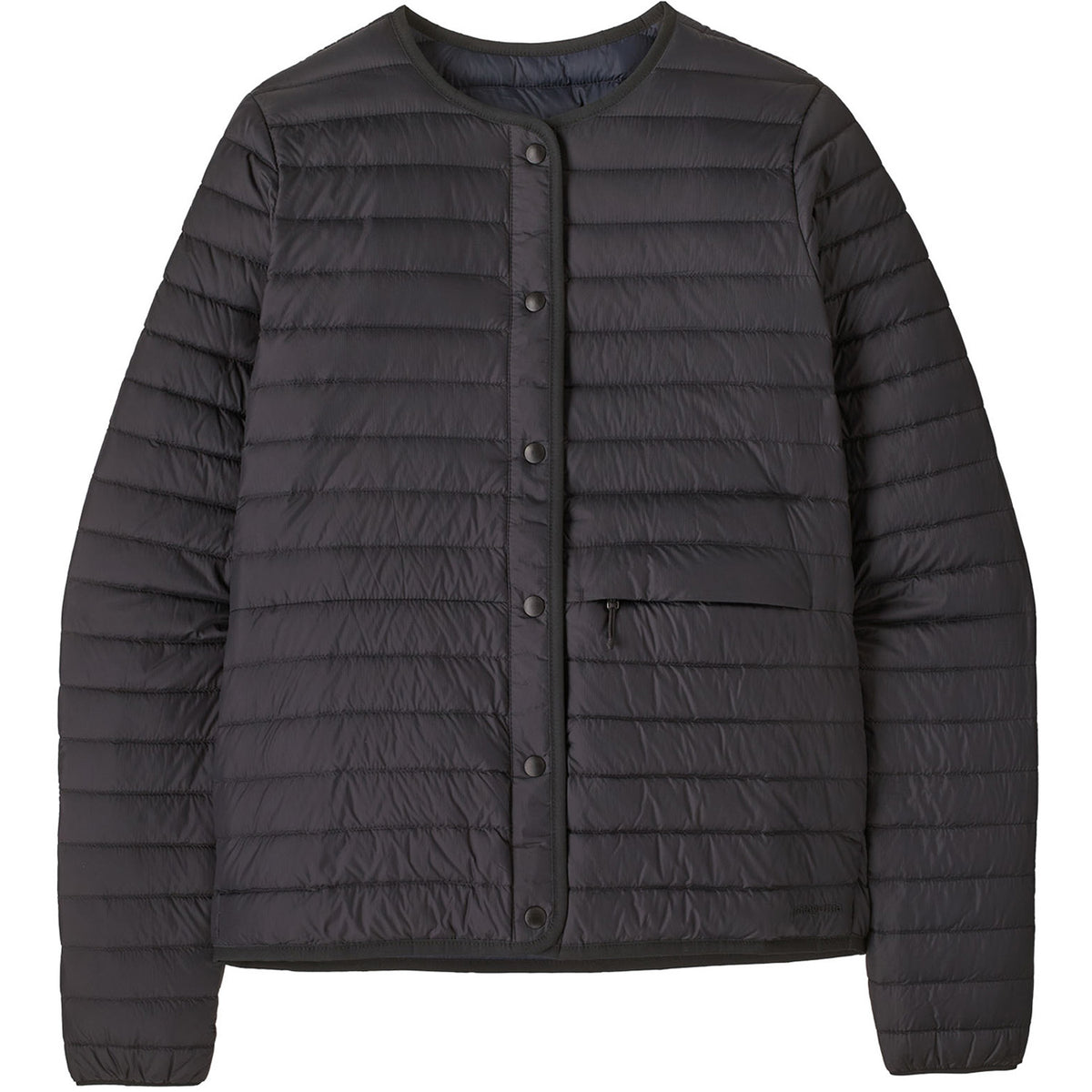 Patagonia Lightweight Reversible Down Sweater Cardigan - Women's Black