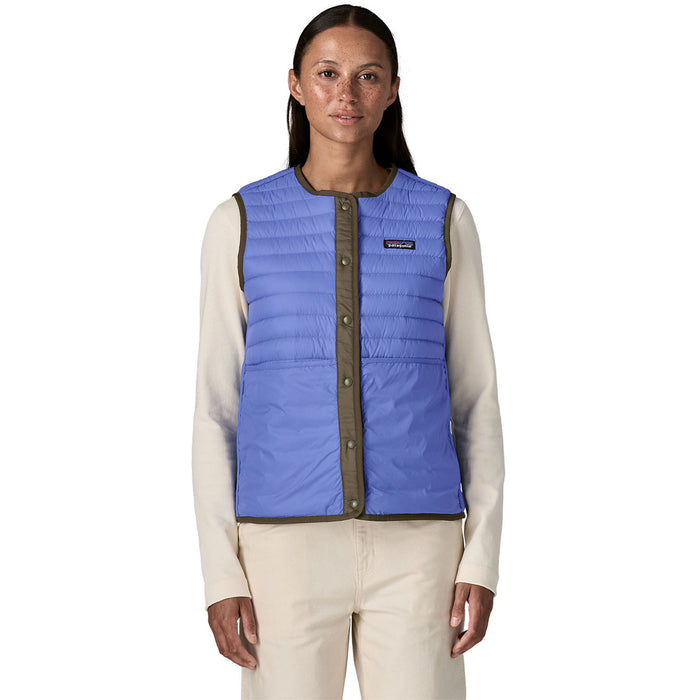 Patagonia Lightweight Reversible Down Sweater Vest - Women's Basin Green