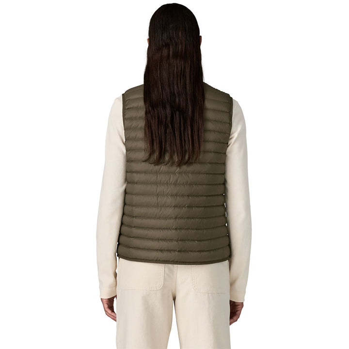 Patagonia Lightweight Reversible Down Sweater Vest - Women's Basin Green