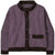 Patagonia Recycled Wool-Blend Sweater Jacket - Women's Checkered: Diver Blue