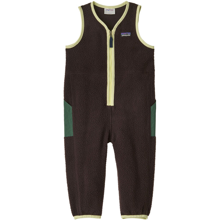 Patagonia Shearling Overalls - Toddlers' Den Brown