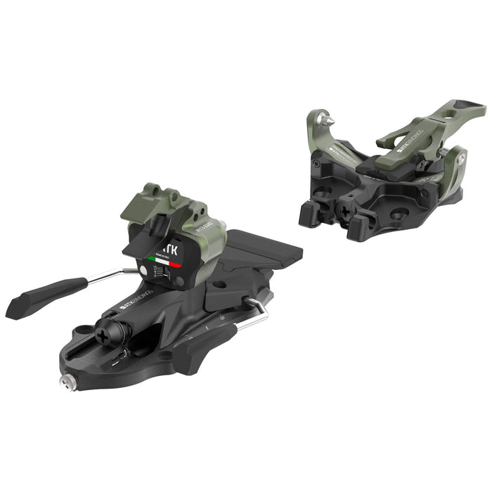 ATK Raider 13 Evo Alpine Touring Ski Bindings 2027 Green Camo