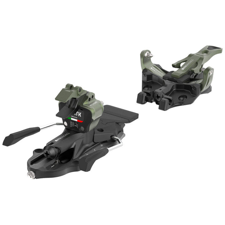 ATK Raider 13 Evo Alpine Touring Ski Bindings 2027 Green Camo