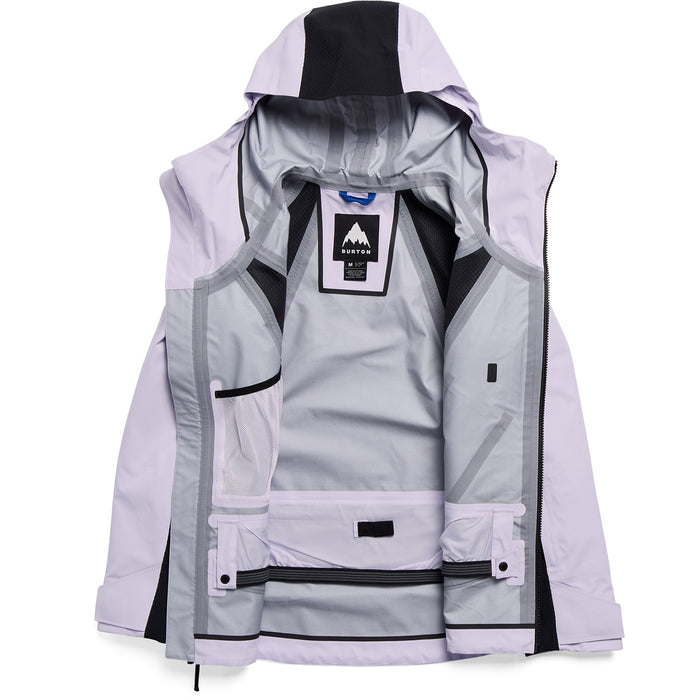 Burton Outbeam 3L System Jacket - Kids' Moondust Purple/True Black