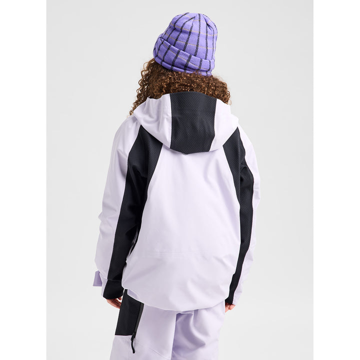 Burton Outbeam 3L System Jacket - Kids' Moondust Purple/True Black