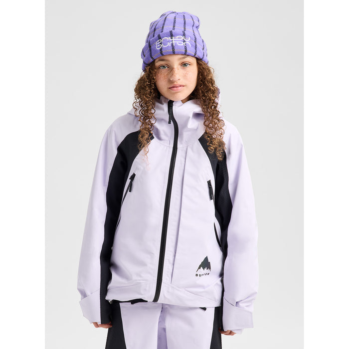 Burton Outbeam 3L System Jacket - Kids' Moondust Purple/True Black