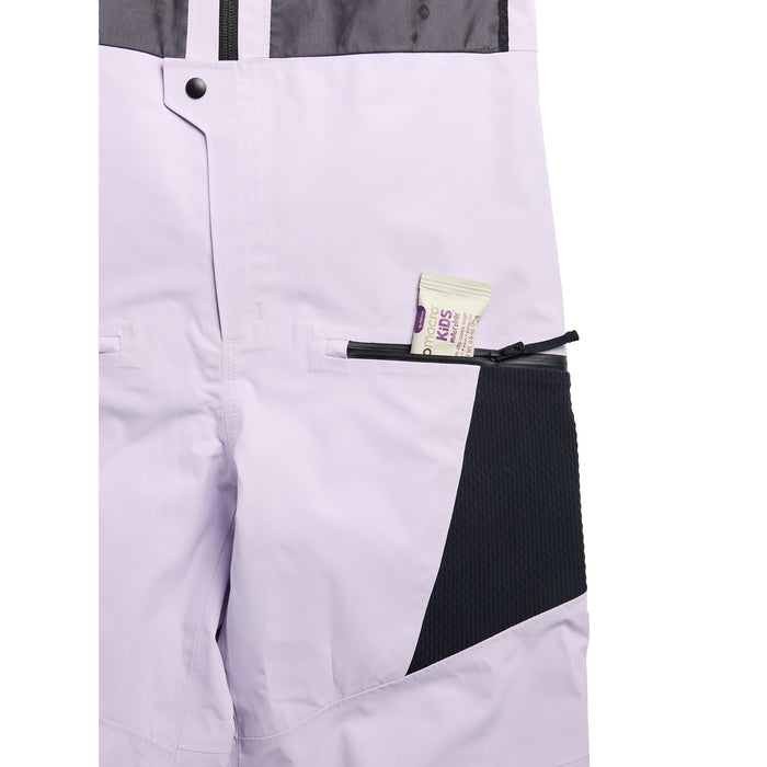 Burton Outbeam 3L Bibs - Kids' Moondust Purple/True Black