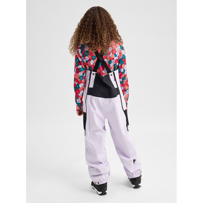 Burton Outbeam 3L Bibs - Kids' Moondust Purple/True Black