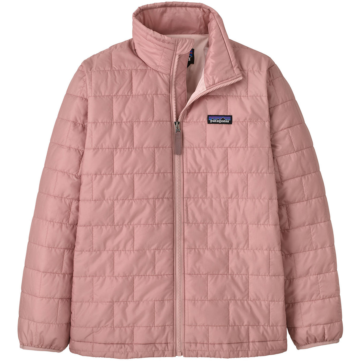 Patagonia Nano Puff Brick Quilt Jacket - Kids' Fuzzy Mauve