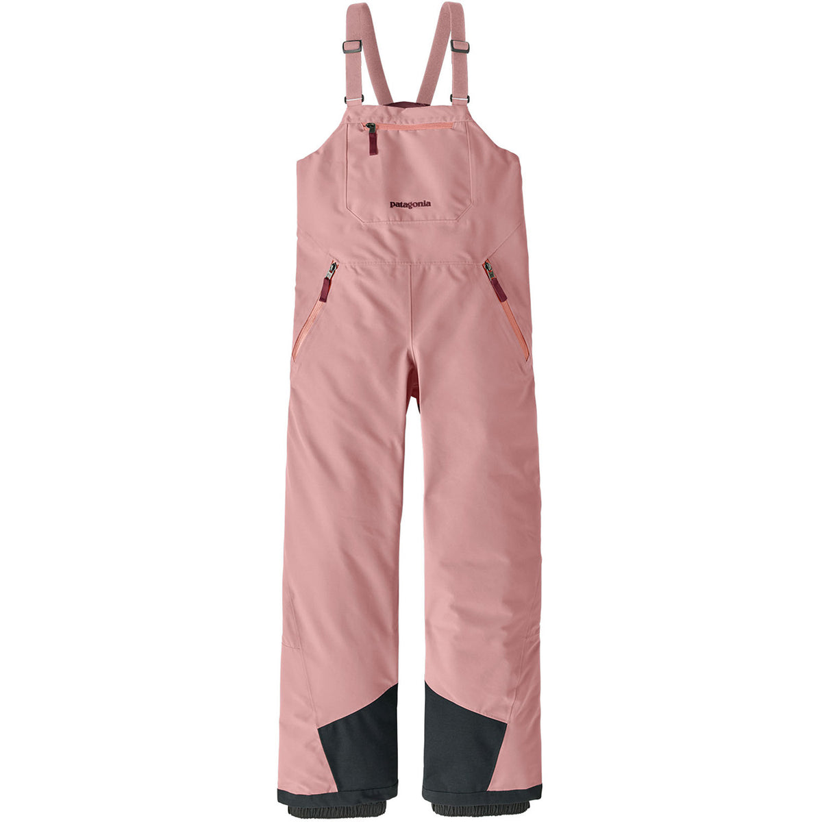 Patagonia Powder Town Bibs - Kids' Fuzzy Mauve