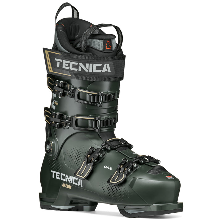 Tecnica Mach1 LV 120 Ski Boots 2027 Dark Progressive Green