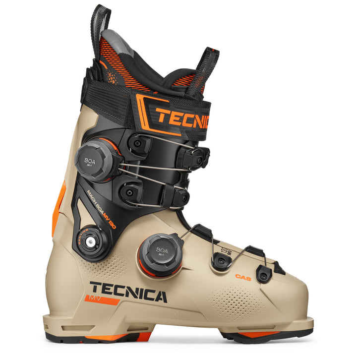 Tecnica Mach BOA MV 130 Dual Ski Boots 2027 Sand