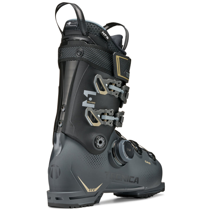 Tecnica Mach BOA HV 100 Ski Boots 2027 Race Grey