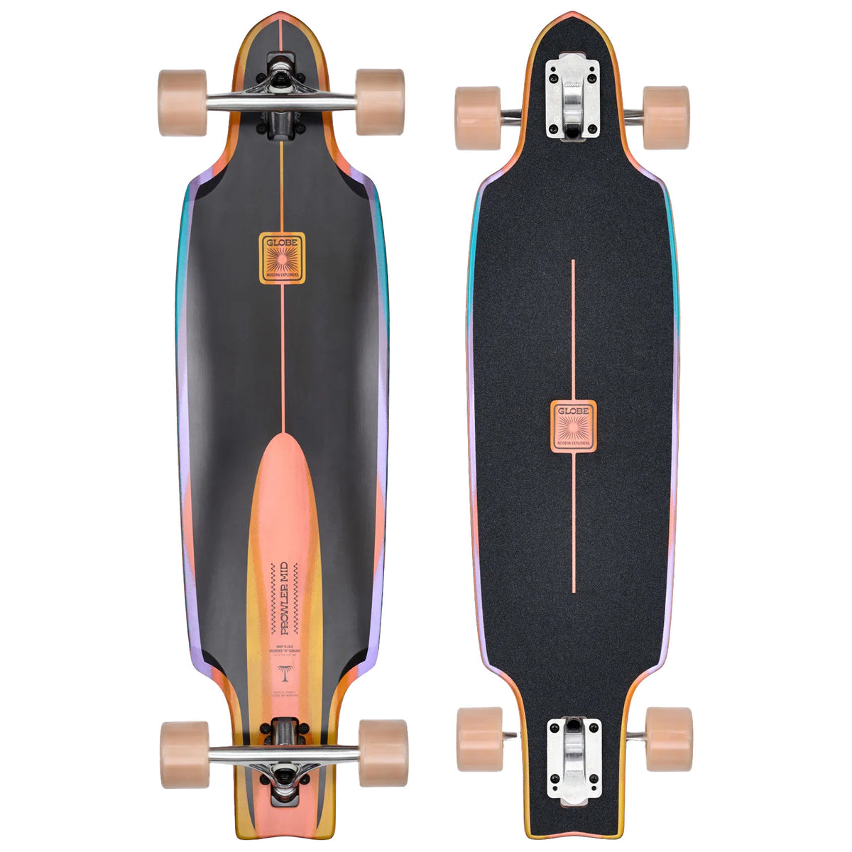 Globe Prowler Mid Longboard Complete Sunstone