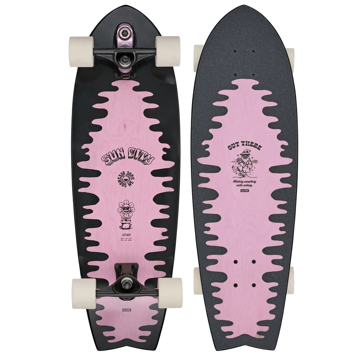 Globe Sun City 2 Cruiser Skateboard Complete