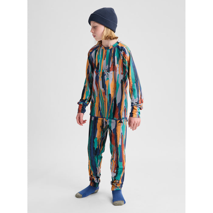 Burton Midweight Base Layer Set - Toddlers' Paint Stripe