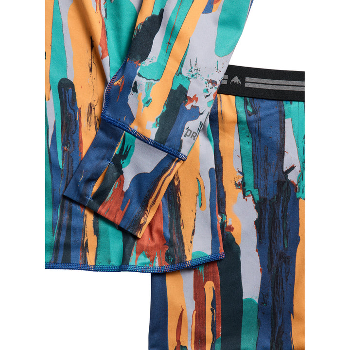 Burton Midweight Base Layer Set - Toddlers' Paint Stripe