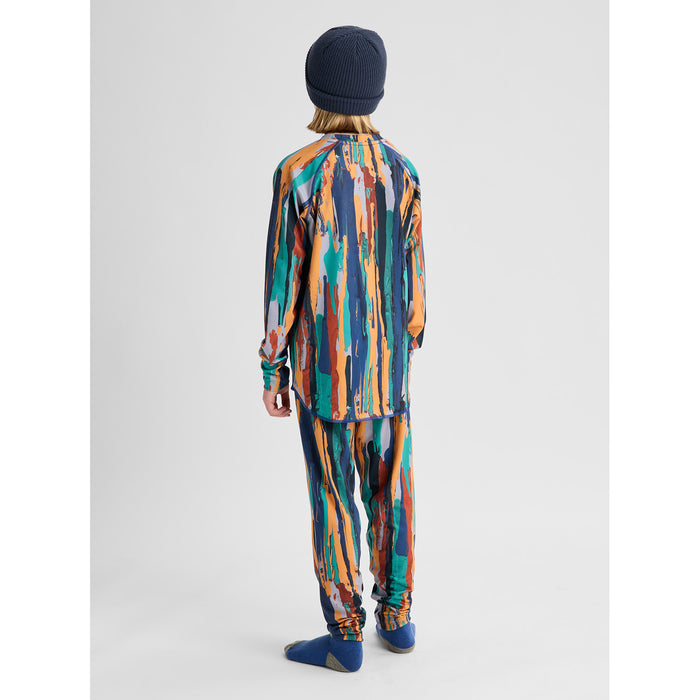 Burton Midweight Base Layer Set - Toddlers' Paint Stripe