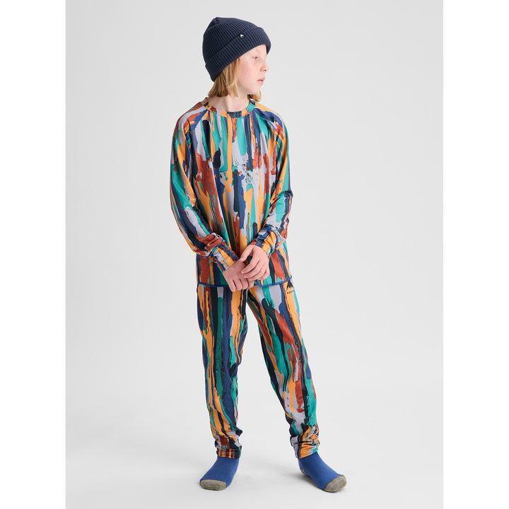 Burton Midweight Base Layer Set - Toddlers' Paint Stripe