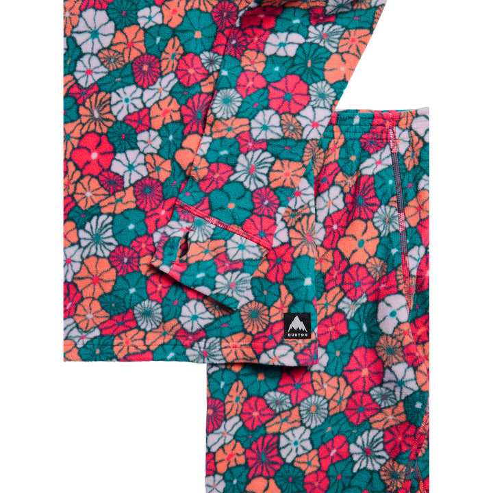 Burton Heavyweight Fleece Base Layer Set - Kids' Pop Floral