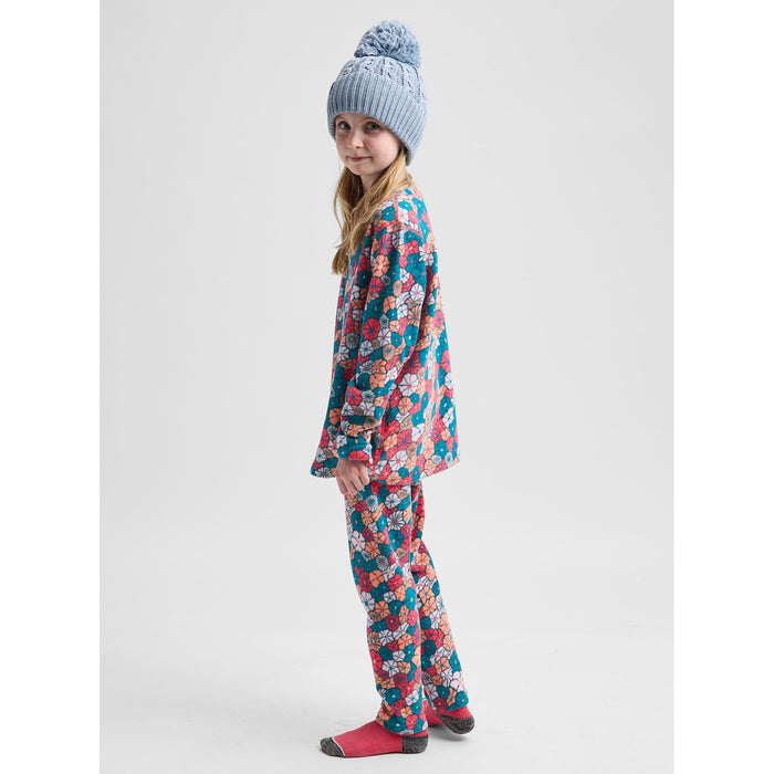 Burton Heavyweight Fleece Base Layer Set - Kids' Pop Floral