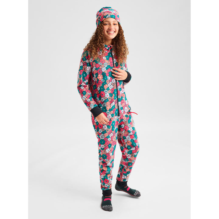 Burton Fleece One Piece - Kids' Pop Floral
