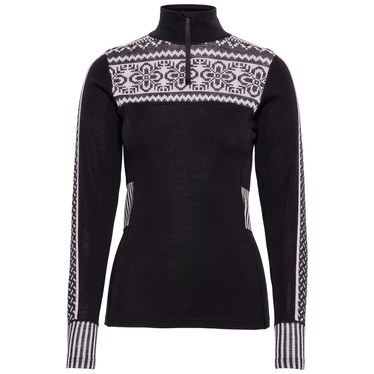 Kari Traa Ines Half Zip Top - Women's Black