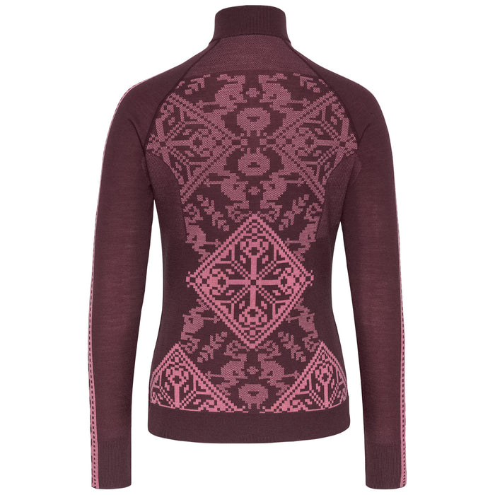 Kari Traa Saga Half Zip Top - Women's Cocoa Powder