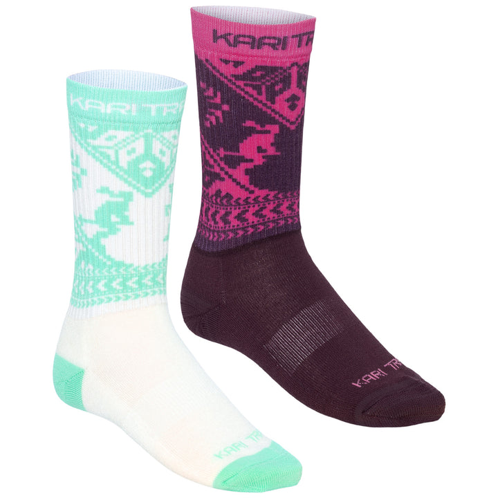 Kari Traa Puffin 2-Pack Socks - Women's Jelly Mint