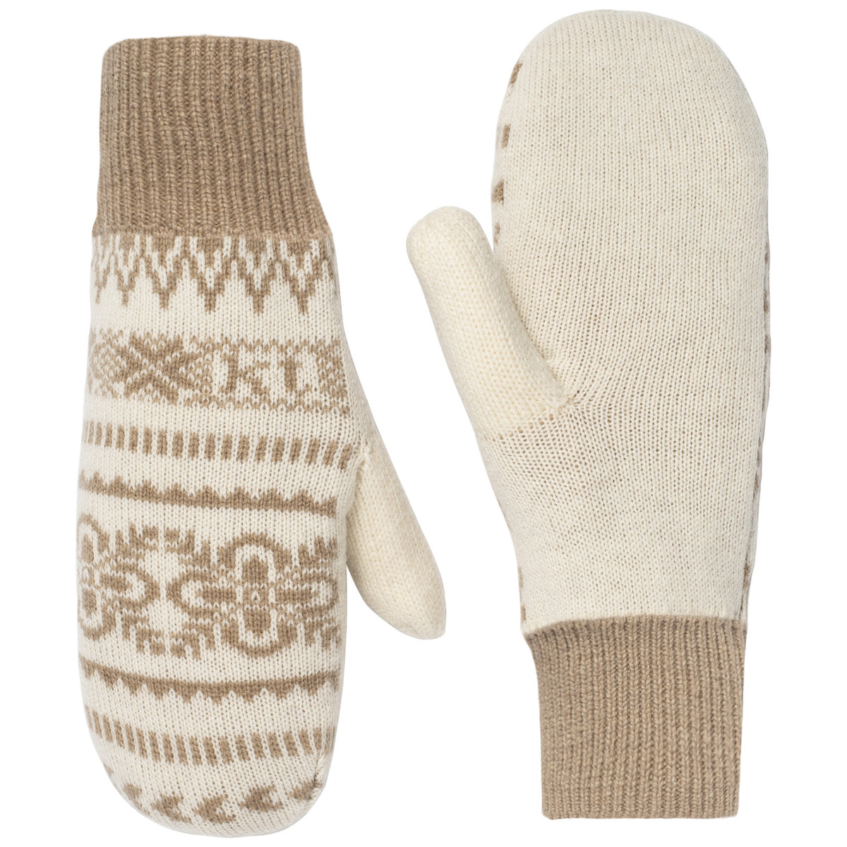 Kari Traa Selma Knit Mittens - Women's Off White