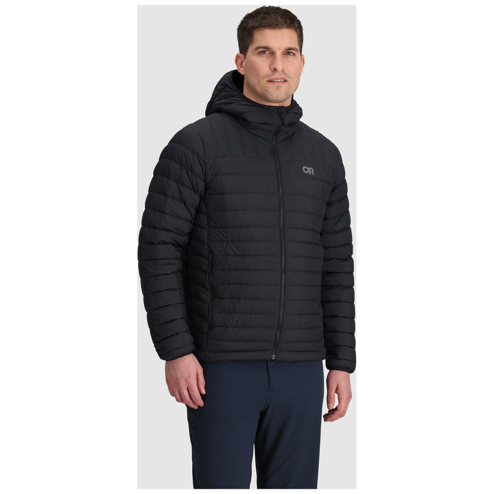 Outdoor Research Transcendent Down Hoodie - Men's Black