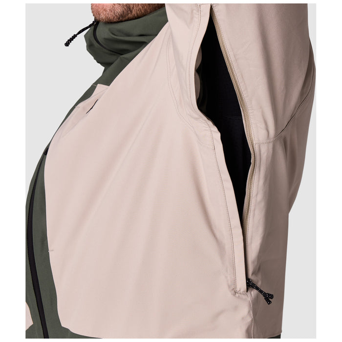 Outdoor Research Snowcrew Jacket - Men's Dark Laurel/Pro Khaki