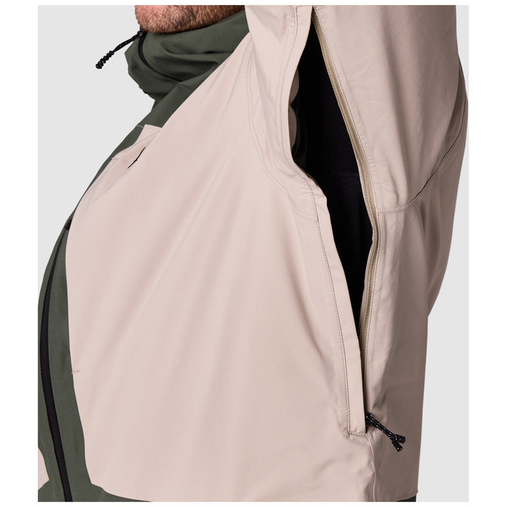 Outdoor Research Snowcrew Jacket - Men's Dark Laurel/Pro Khaki