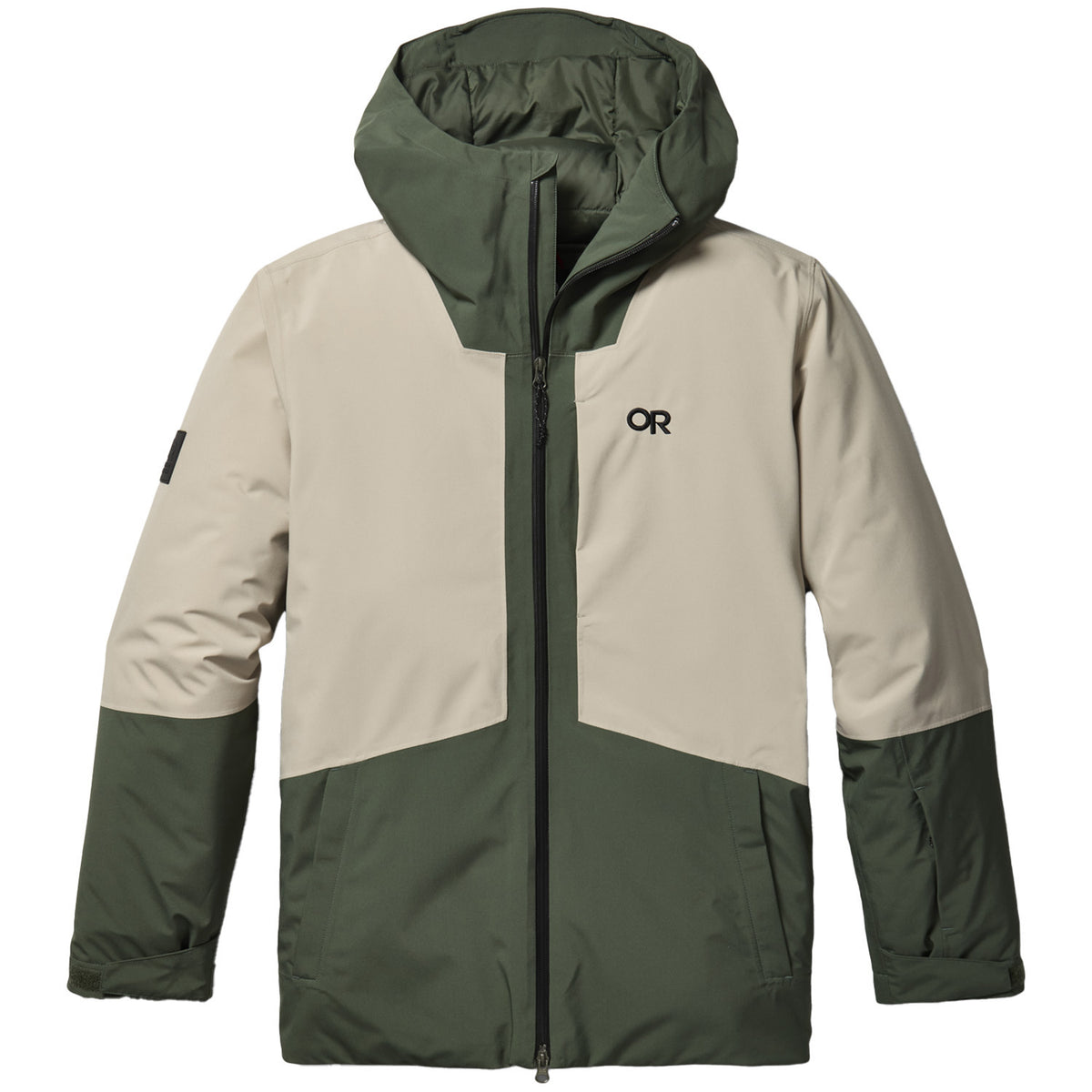 Outdoor Research Snowcrew Jacket - Men's Dark Laurel/Pro Khaki