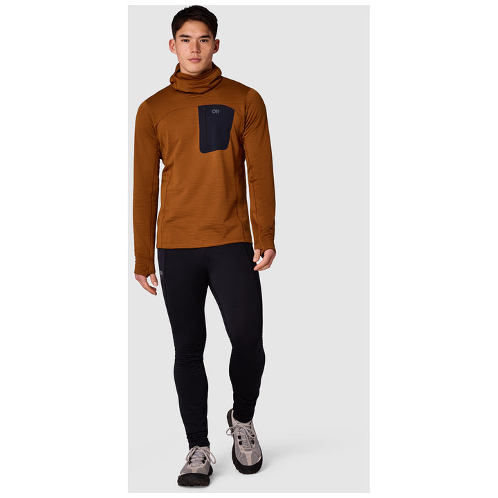 Outdoor Research Vigor Grid Fleece Pullover Hoodie - Men's Pecan