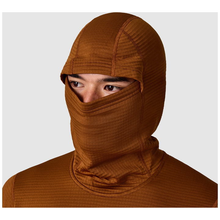 Outdoor Research Vigor Grid Fleece Pullover Hoodie - Men's Pecan