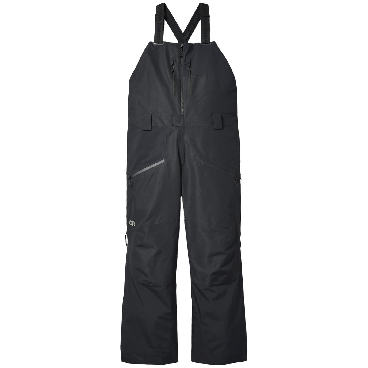 Outdoor Research Powderverse Short Bibs - Men's Black