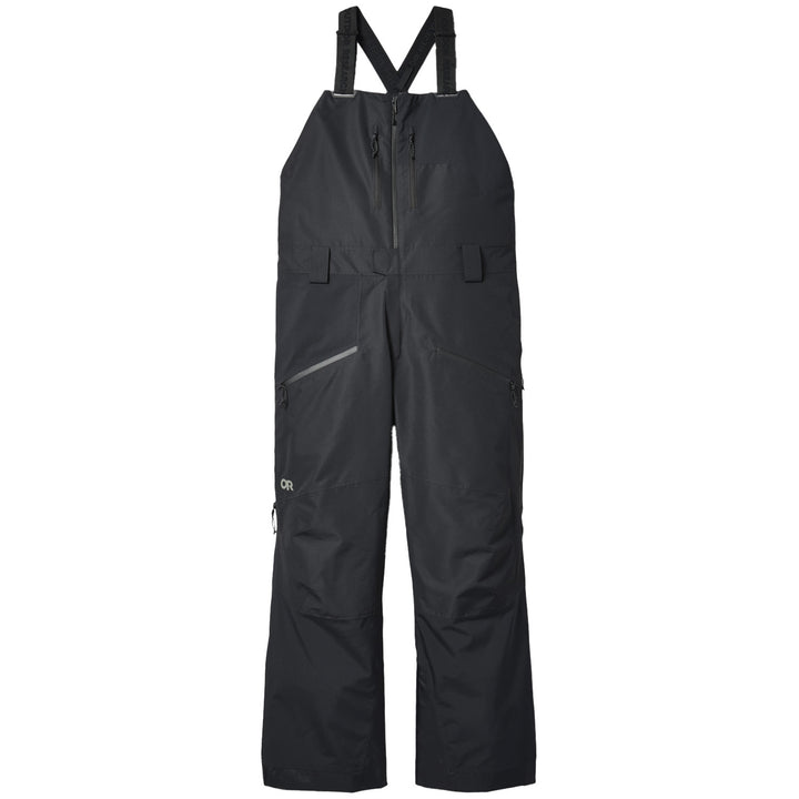 Outdoor Research Powderverse Short Bibs - Men's Black
