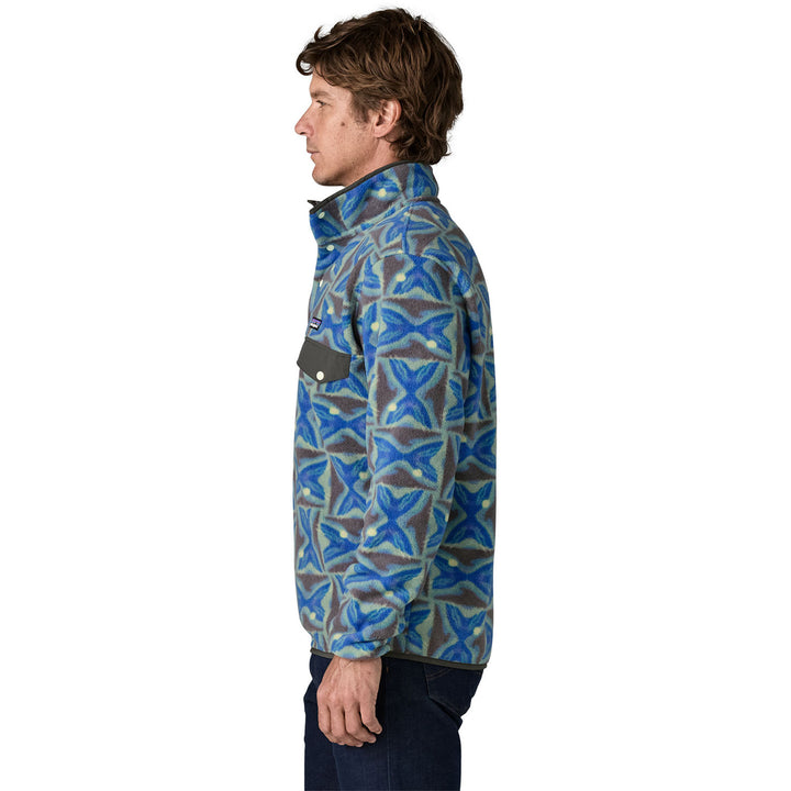 Patagonia Lightweight Synchilla Snap-T Pullover - Men's Deep Freeze: Forge Grey