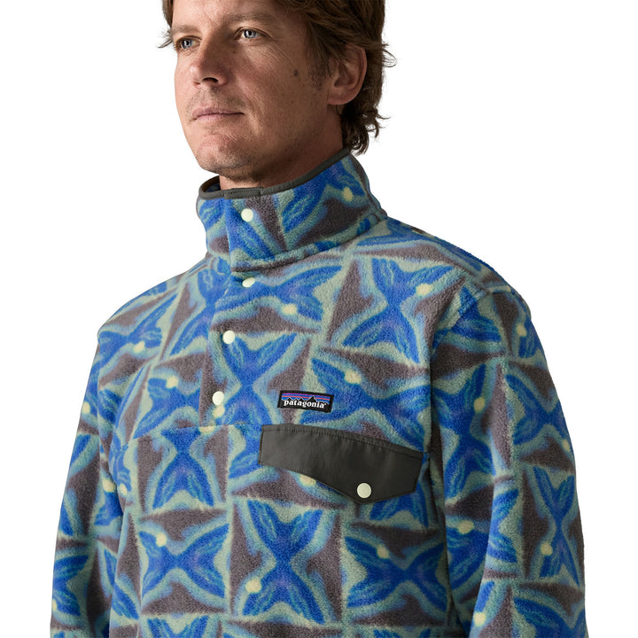 Patagonia Lightweight Synchilla Snap-T Pullover - Men's Deep Freeze: Forge Grey