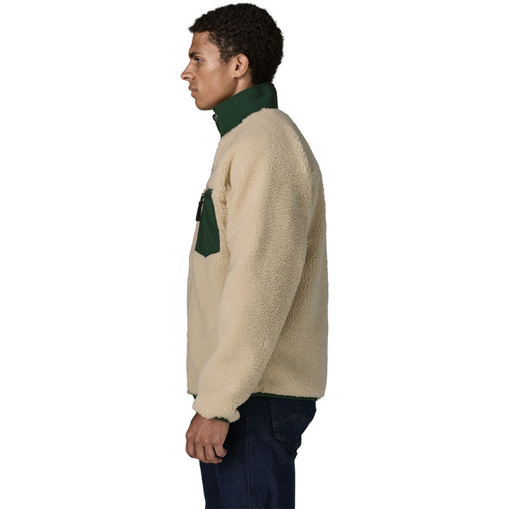 Patagonia Classic Retro-X Jacket - Men's Dark Natural w/Treeline Green