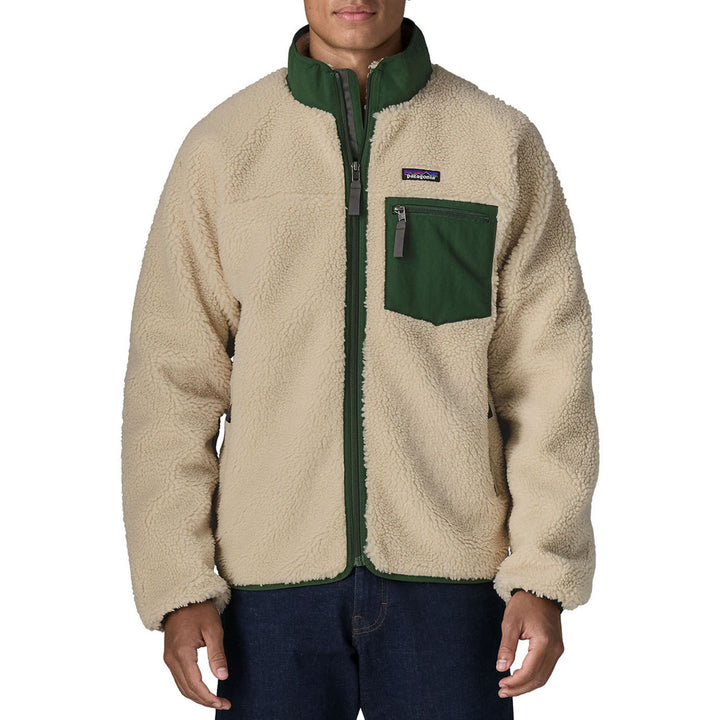 Patagonia Classic Retro-X Jacket - Men's Dark Natural w/Treeline Green