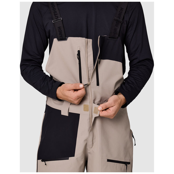 Outdoor Research Powderverse Bibs - Men's Pro Khaki/Black