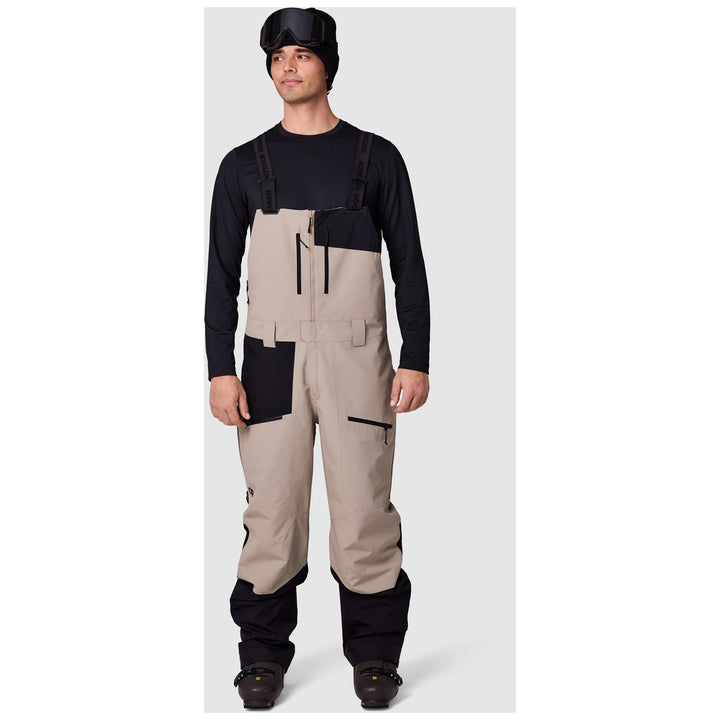 Outdoor Research Powderverse Bibs - Men's Pro Khaki/Black