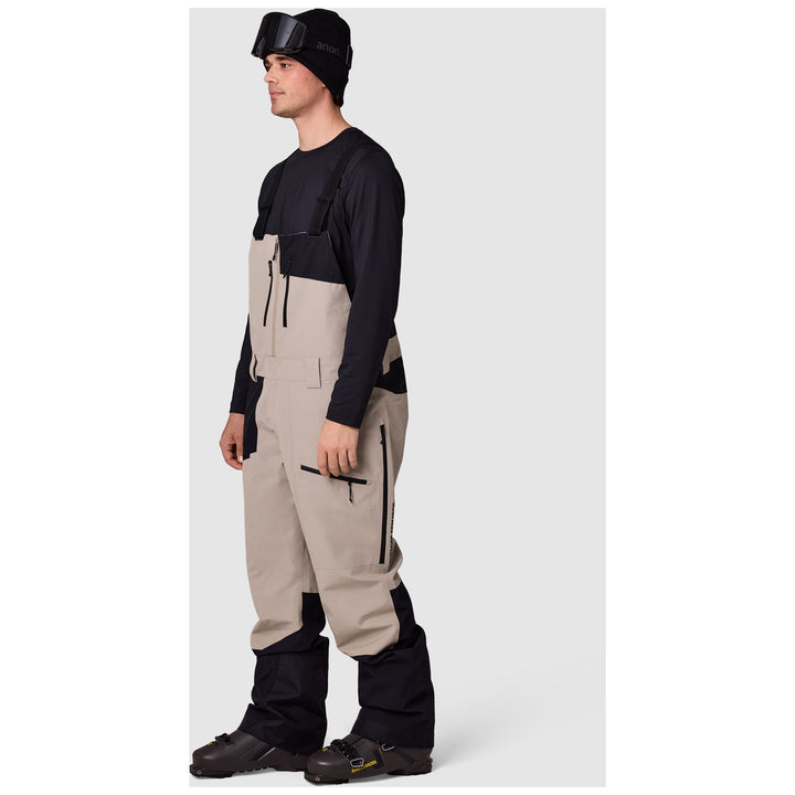Outdoor Research Powderverse Bibs - Men's Pro Khaki/Black
