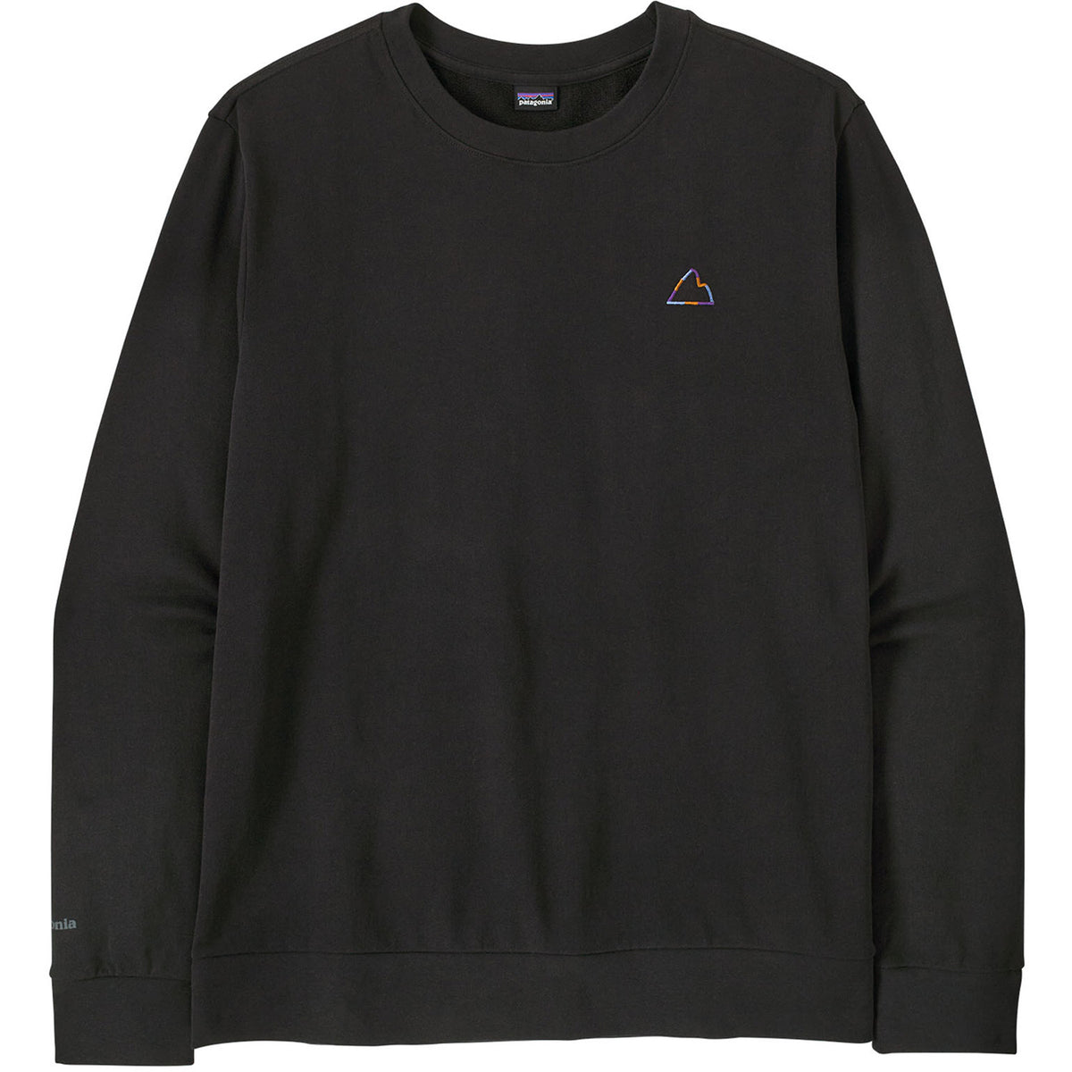 Patagonia Fitz Roy Massif Daily Crew Sweatshirt - Men's Black