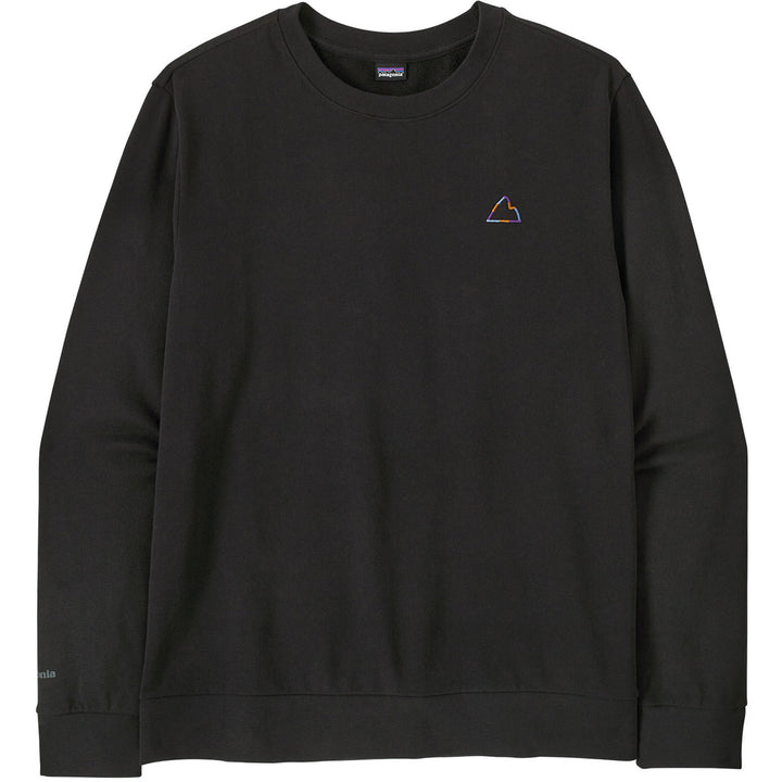 Patagonia Fitz Roy Massif Daily Crew Sweatshirt - Men's Black